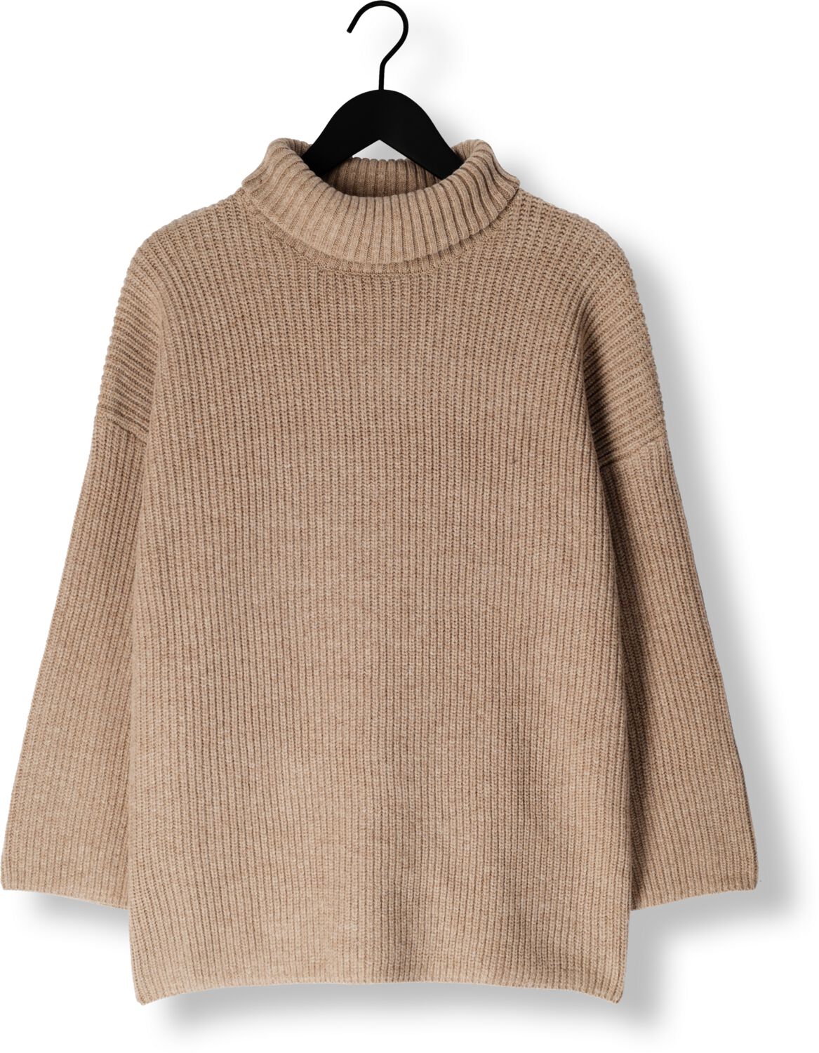 SELECTED FEMME Dames Truien & Vesten Slfmary Ls Long Knit Roll Neck Bruin