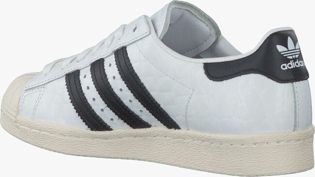 Witte ADIDAS Sneakers SUPERSTAR 80S DAMES - large