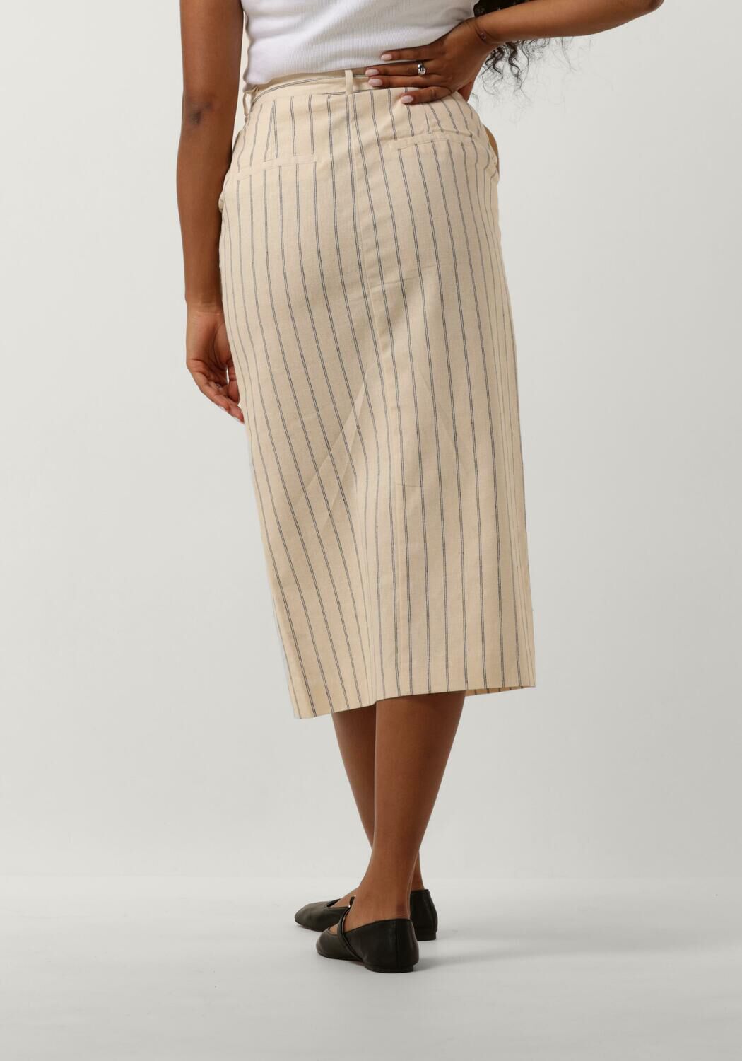 SELECTED FEMME Dames Rokken Slfhilda Hw Pencil Skirt Pin Zand
