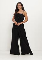 Zwarte Y.A.S. Jumpsuit YASLIPAS STRAP ROSETTE JUMPSUIT