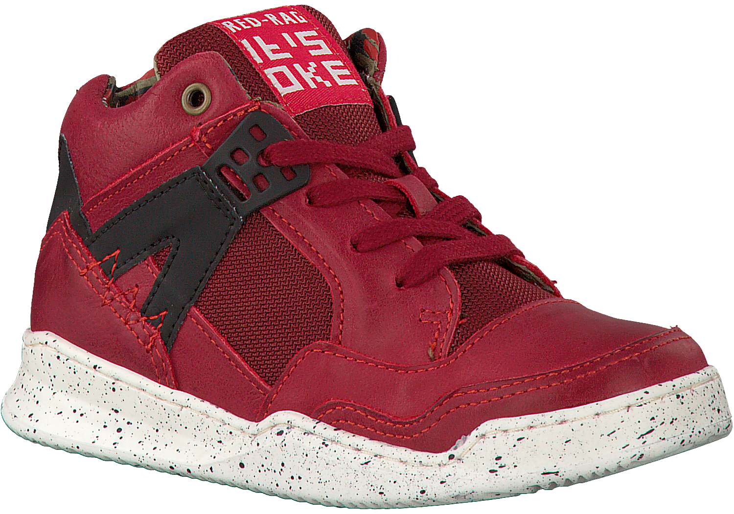 sneakers red rag