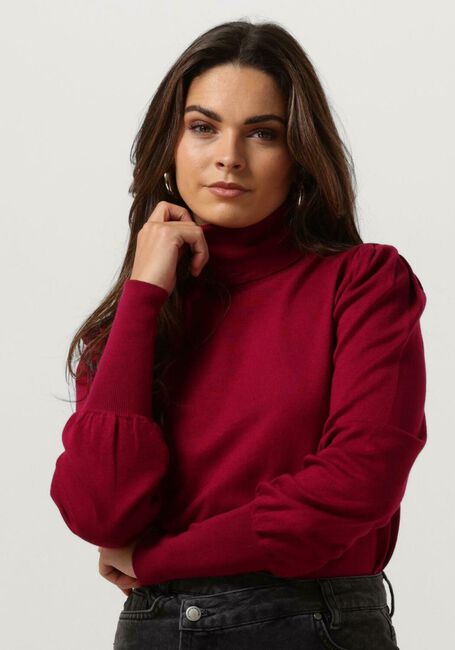 Bordeaux YDENCE Coltrui KNITTED TOP LIV - large