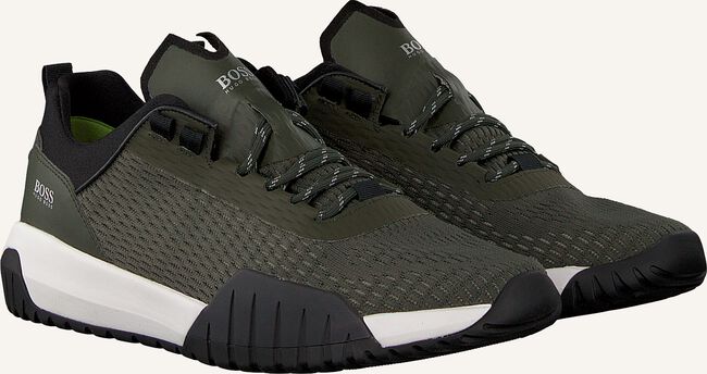 Groene BOSS Lage sneakers STORM RUNN ACT Groene BOSS Lage sneakers STORM RUNN ACT - large