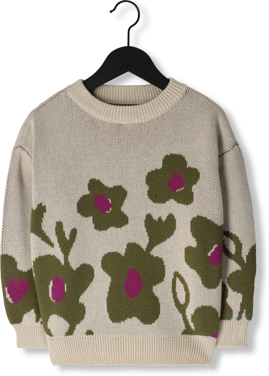YOUR WISHES Meisjes Truien & Vesten Flower Knit Chunky Sweater Multi
