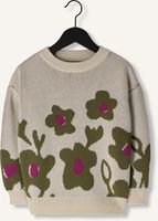 Multi YOUR WISHES Trui FLOWER KNIT CHUNKY SWEATER Multi YOUR WISHES Trui FLOWER KNIT CHUNKY SWEATER - medium