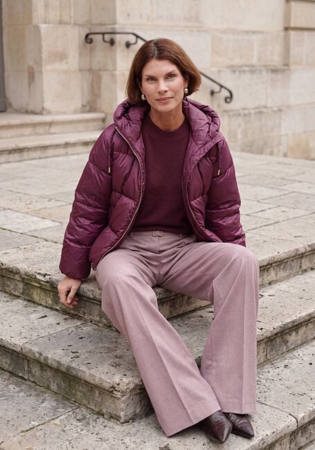 Bordeaux BEAUMONT Gewatteerde jas MARIAN JACKET - large