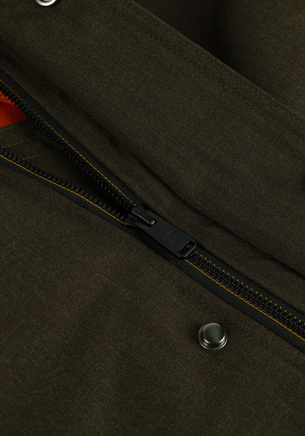 Donkergroene PME LEGEND Gewatteerde jas SEMI LONG JACKET CONSEL HAWK I - large