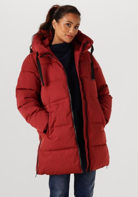Rode MSCH COPENHAGEN Gewatteerde jas MSCHMOLA PAVINARIA JACKET - large