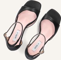 Zwarte NOTRE-V Sandalen met hak 2655S Zwarte NOTRE-V Sandalen met hak 2655S - medium