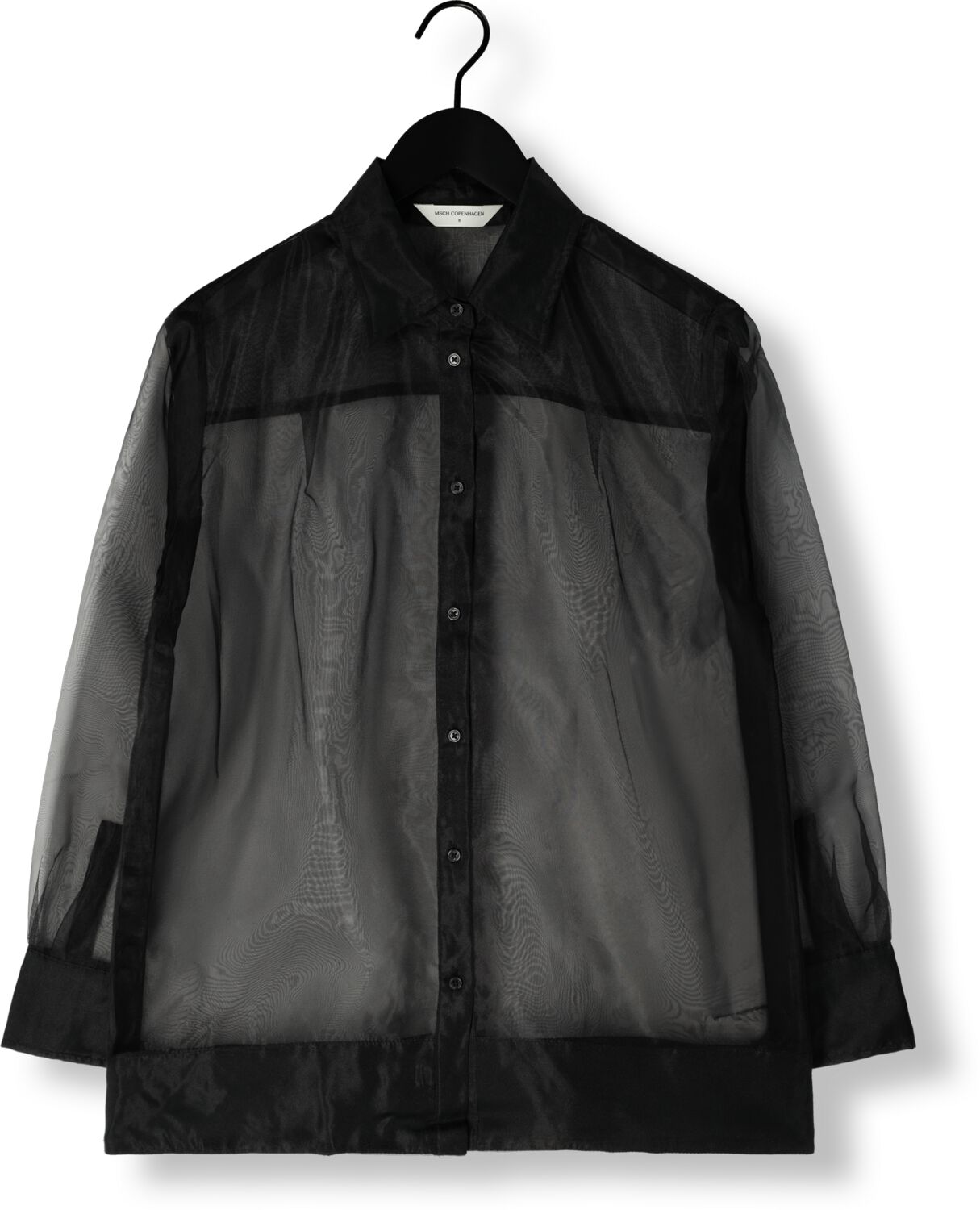MSCH COPENHAGEN Dames Blouses Mschlita Shirt Zwart