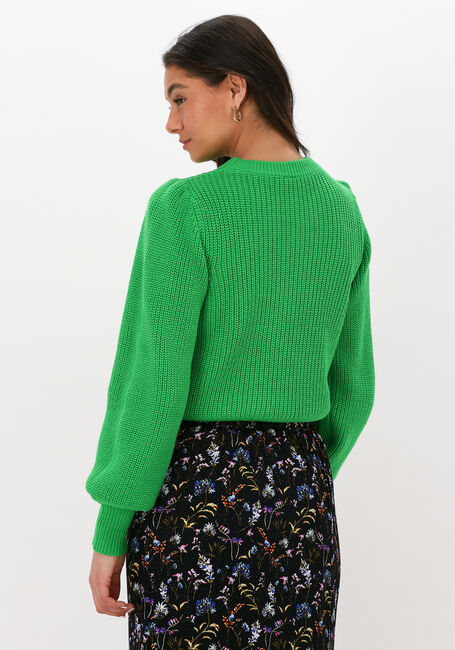 Groene Y.A.S. Trui YASMATELLO LS KNIT PULLOVER - large