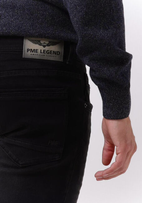 Zwarte PME LEGEND Slim fit jeans TAILWHEEL TRUE SOFT BLACK - large