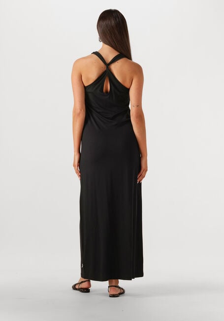 Zwarte JANSEN AMSTERDAM Maxi jurk FEIJA JURK V 571 - large