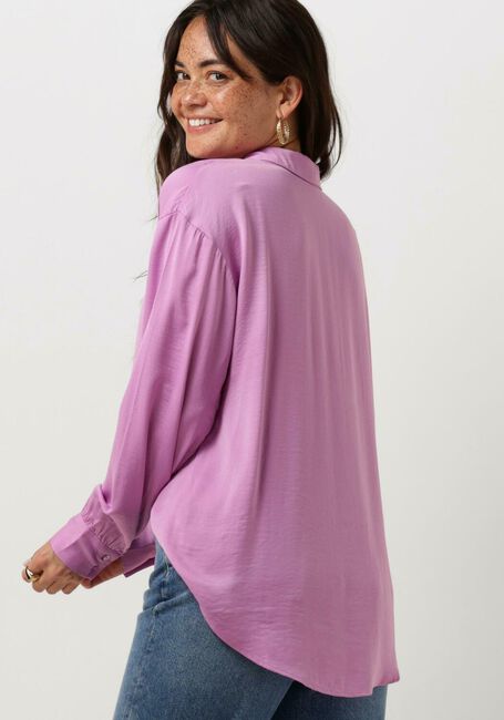 Paarse MSCH COPENHAGEN Blouses MSCHSANDELINE MALUCA SHIRT - large