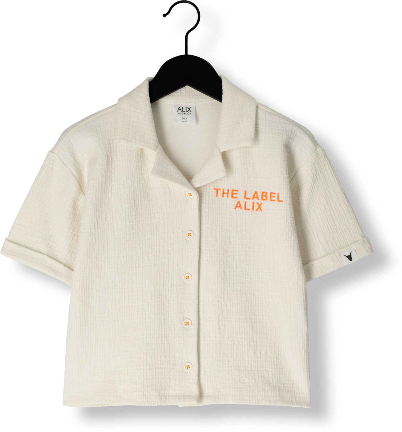 ALIX MINI Meisjes Blouses Shortsleeve Blouse Creme