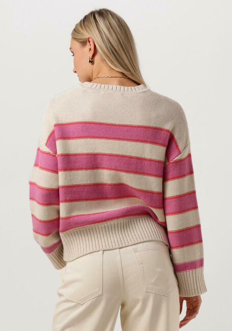 Beige SELECTED FEMME Trui SLFJILL LS KNIT O-NECK - large