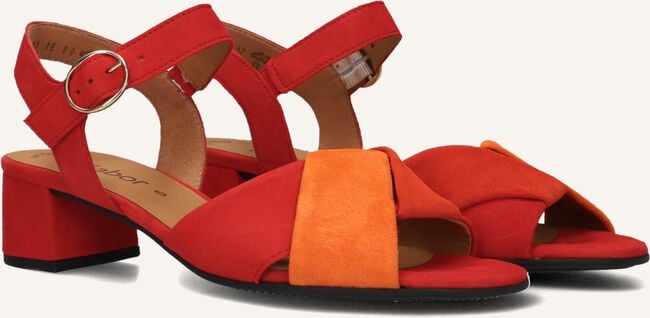 Rode GABOR Sandalen met hak 772.1 Rode GABOR Sandalen met hak 772.1 - large
