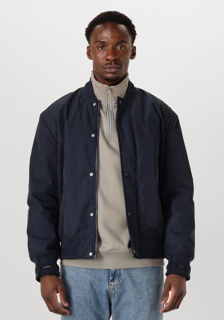 Blauwe BUTCHER OF BLUE Jack CARLO SATIN BOMBER - large