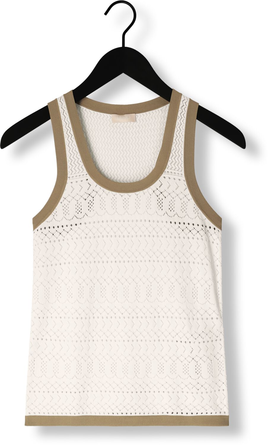 LIU JO Dames Tops & T-shirts Crepe Fancy Lady Wit