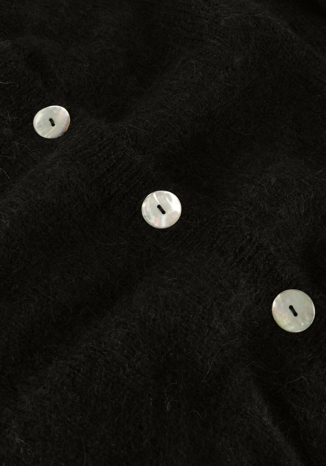 Zwarte BY-BAR Vest RILEY ECO CARDIGAN - large