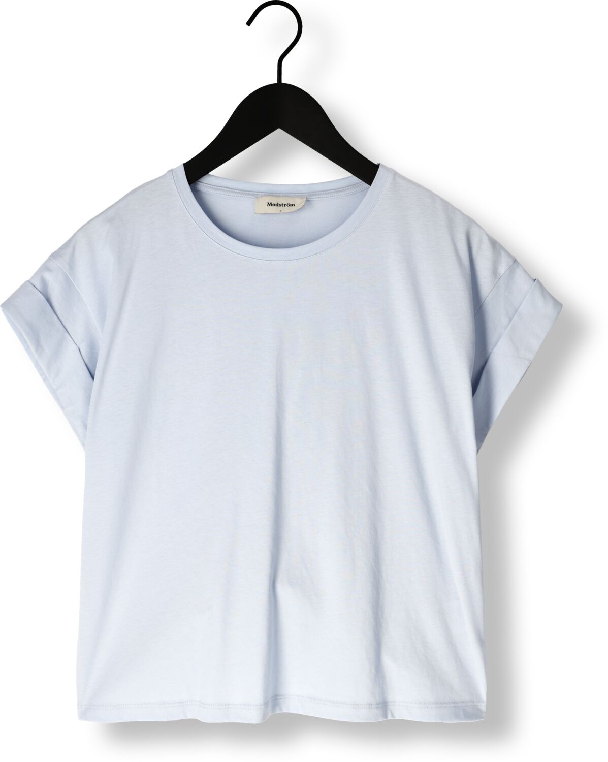MODSTRÖM Modström Dames Tops & T-shirts Brazilmd Short T-shirt Lichtblauw