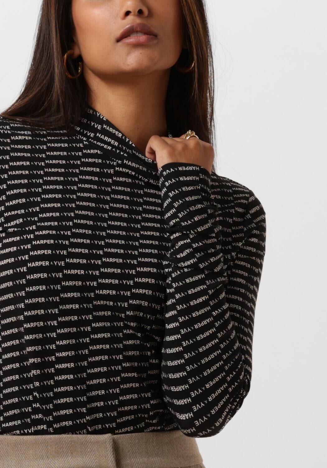 HARPER & YVE Dames Tops & T-shirts Jane-ls Zwart