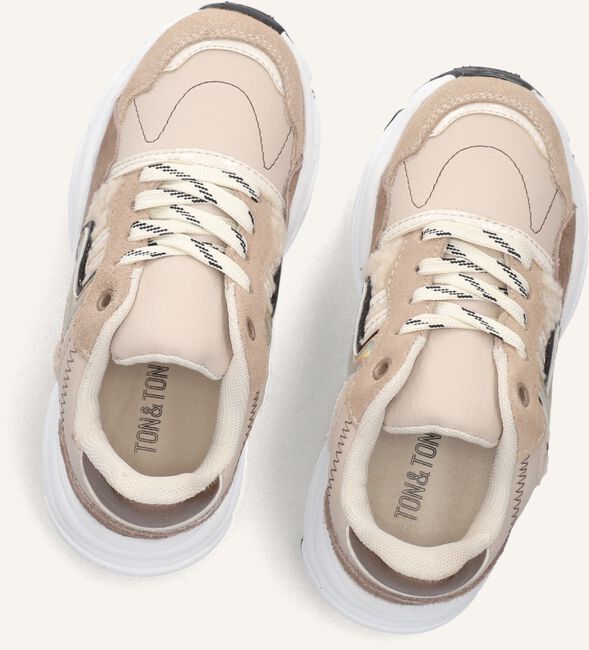Beige TON & TON Lage sneakers SANNA Beige TON & TON Lage sneakers SANNA - large