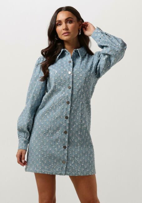 Donkerblauwe HARPER & YVE Mini jurk FLO-DR - large