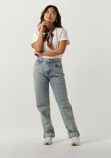 Witte COLOURFUL REBEL T-shirt SELF LOVE CLUB BOXY TEE - large