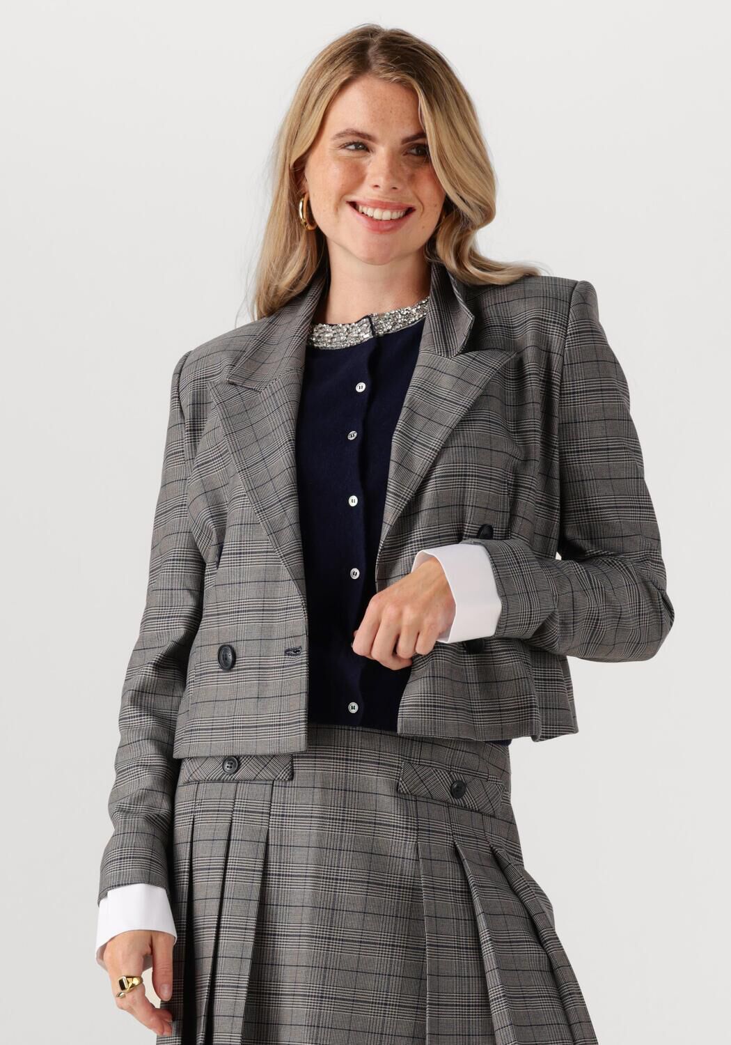 JANICE Dames Blazers Stan Grijs