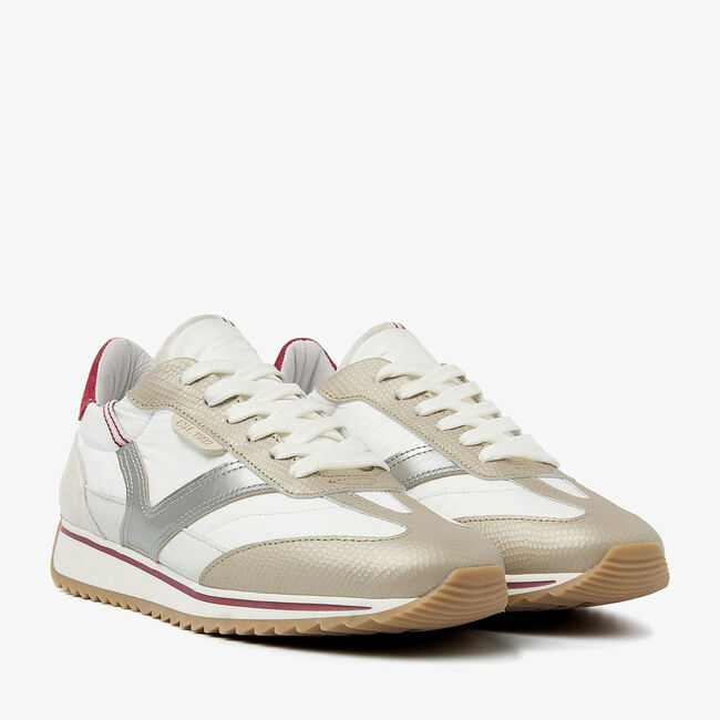 Zilveren VIA VAI Lage sneakers MIKKI RUBY - large