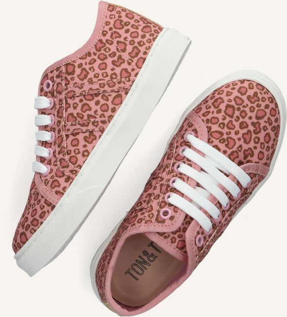 Roze TON & TON Lage sneakers KAREENA Roze TON & TON Lage sneakers KAREENA - large
