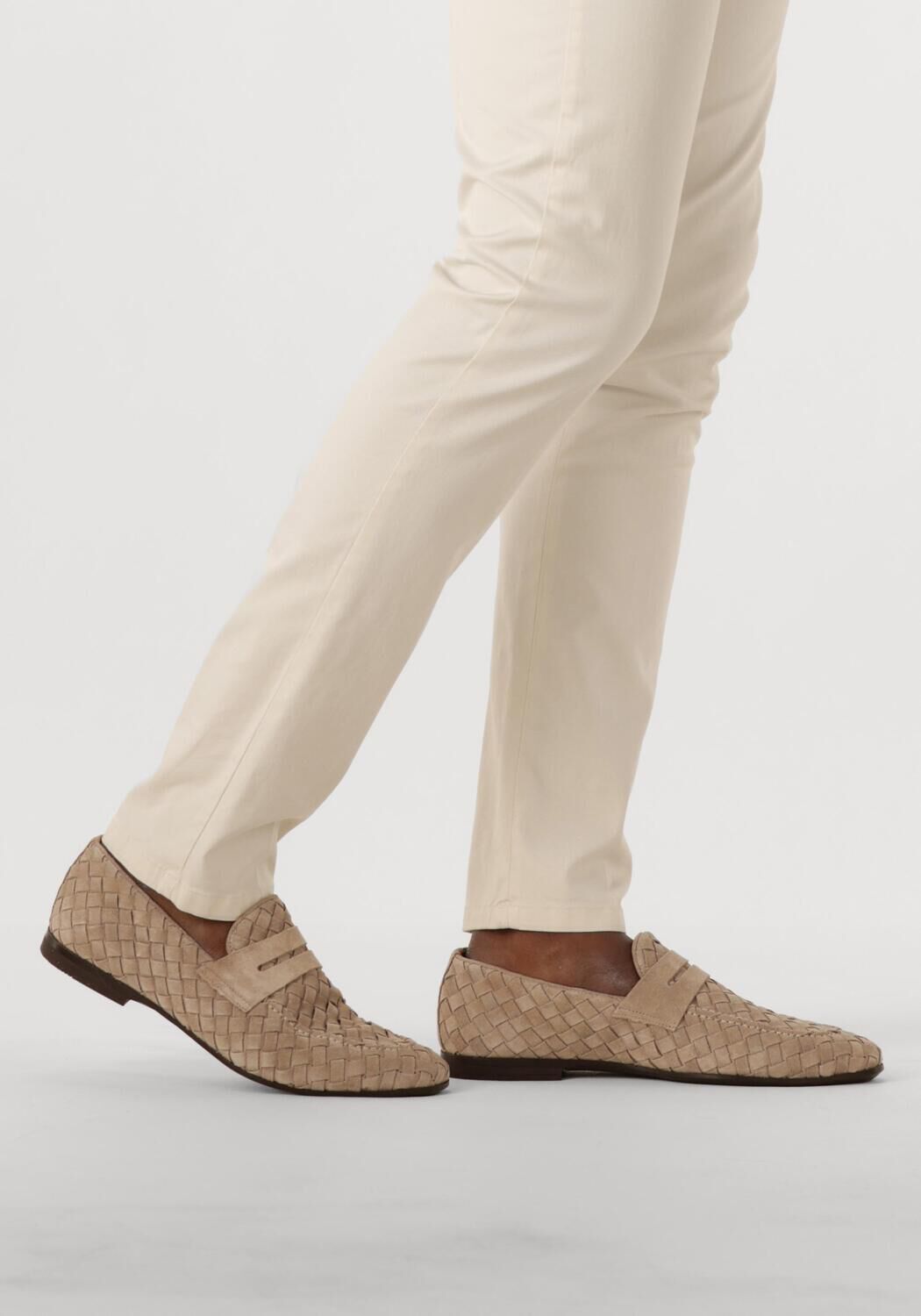 Beige STEFANO LAURAN Loafers 6026 - large