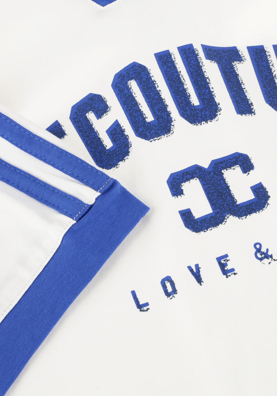 Blauwe CO'COUTURE T-shirt SIARACC OVERSIZE SPORTY V-TEE - large