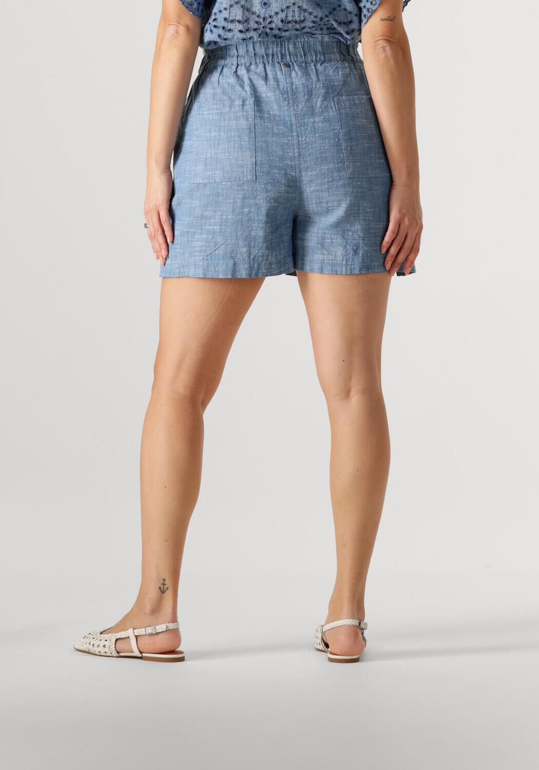 CIRCLE OF TRUST Dames Jeans Gaby Short Lichtblauw