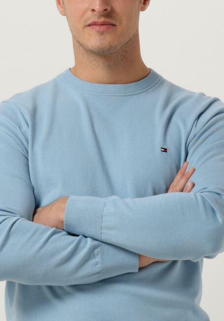 Blauwe TOMMY HILFIGER Sweater 1985 CREW NECK SWEATER - large