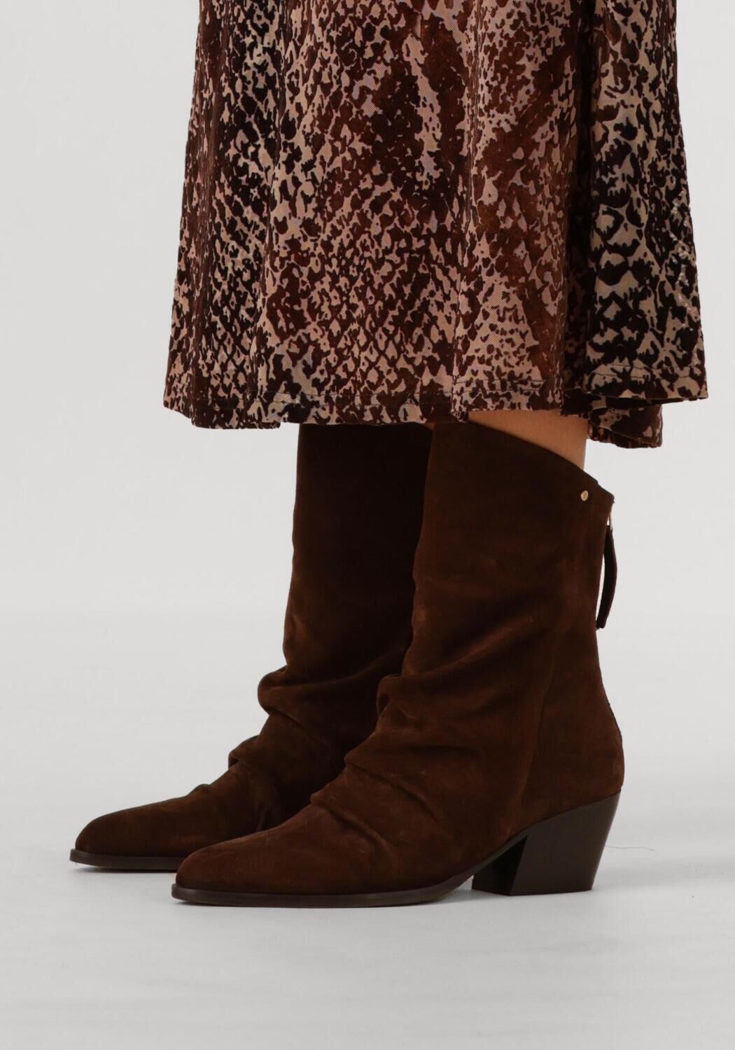 Bruine BRONX Enkellaarsjes LIZZ-Y - large