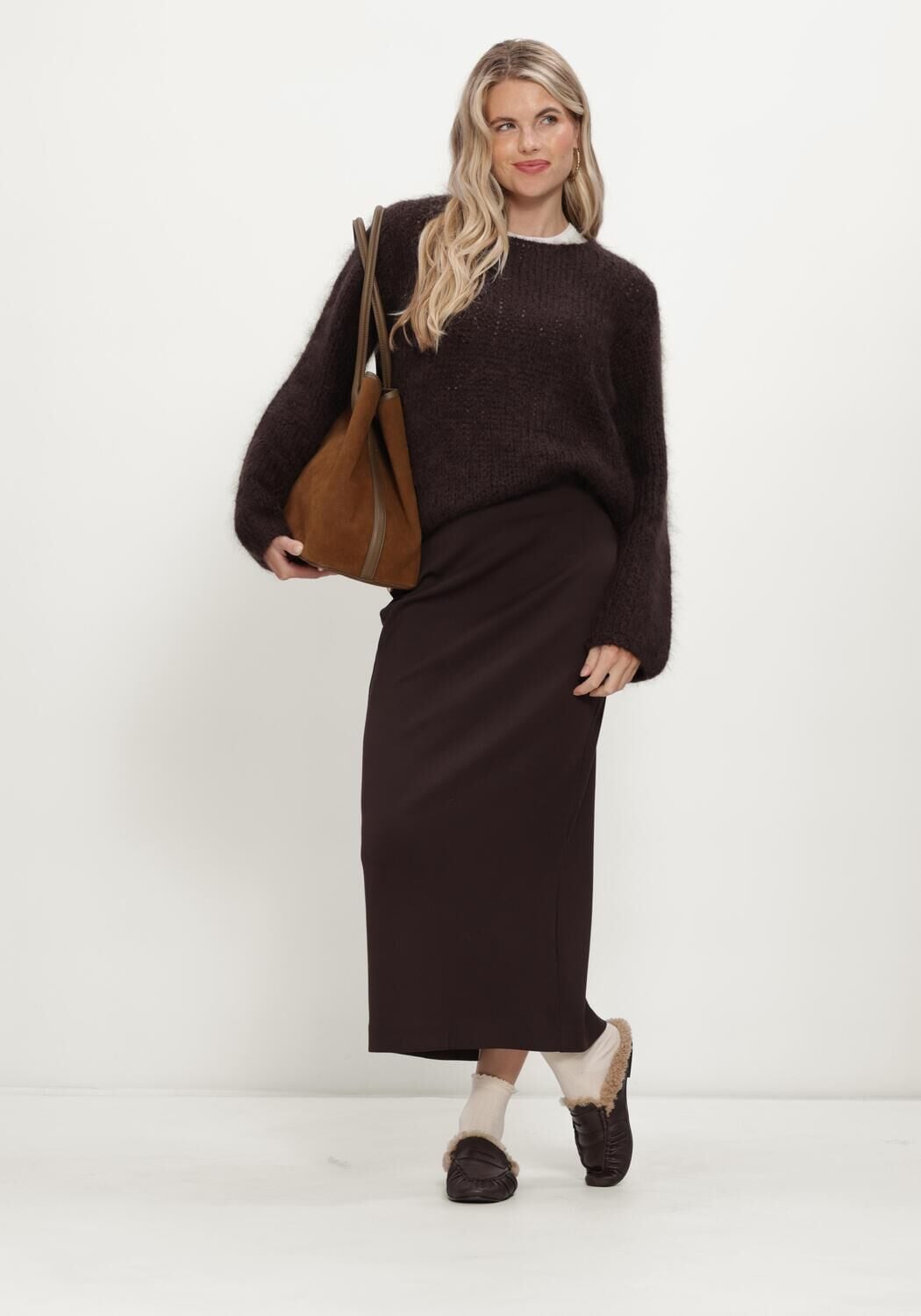 INWEAR Dames Truien & Vesten Jetraiw Pullover Bruin