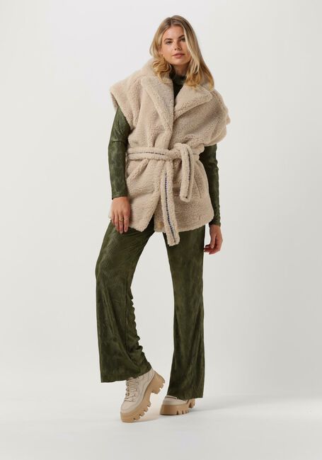 Beige GOOSECRAFT Gilet RILEY VEST - large