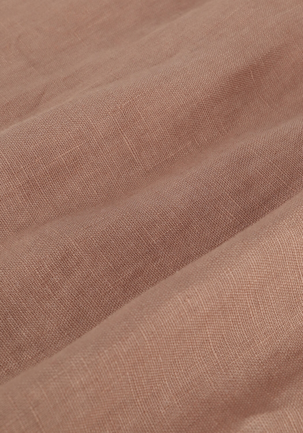 Camel BY-BAR Midi jurk FLEUR LINEN DRESS - large