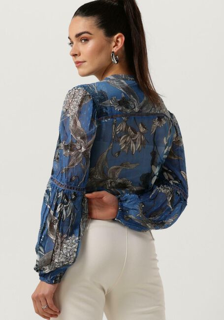 Blauwe GUESS Top JOSETTE TOP - large
