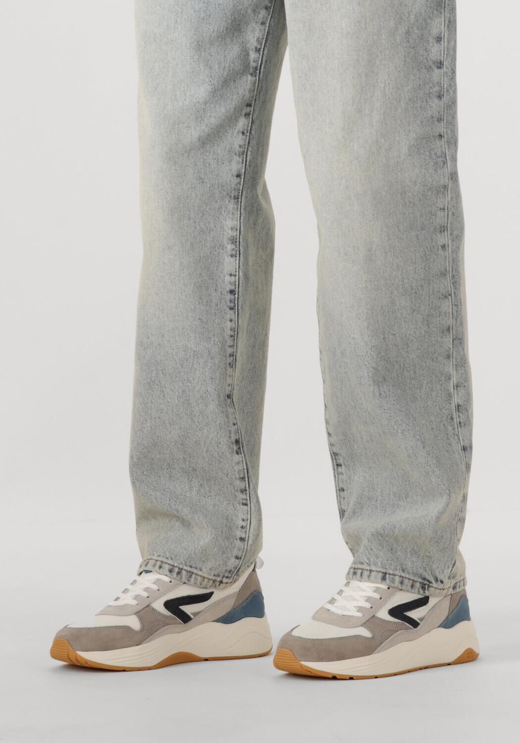 Witte HUB Lage sneakers GLIDE - large