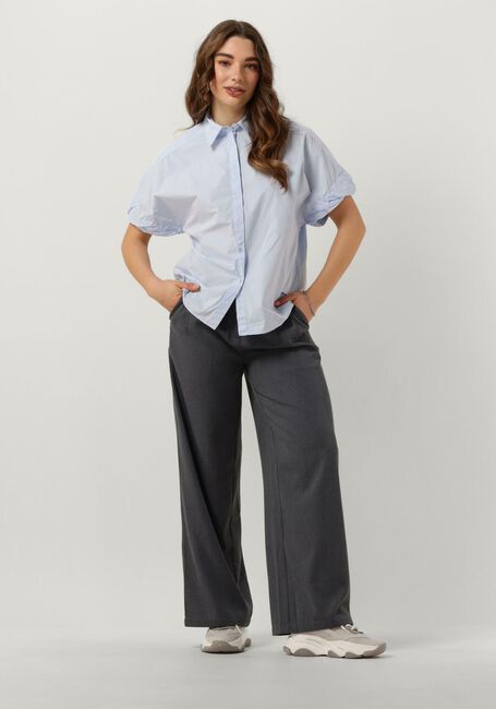Lichtblauwe KNIT-TED Blouses LIZZY - large