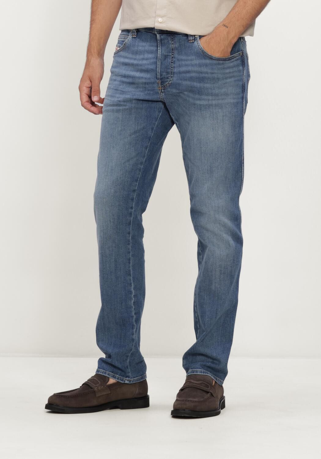 Blauwe DIESEL Straight leg jeans 1993 D-VYL - large