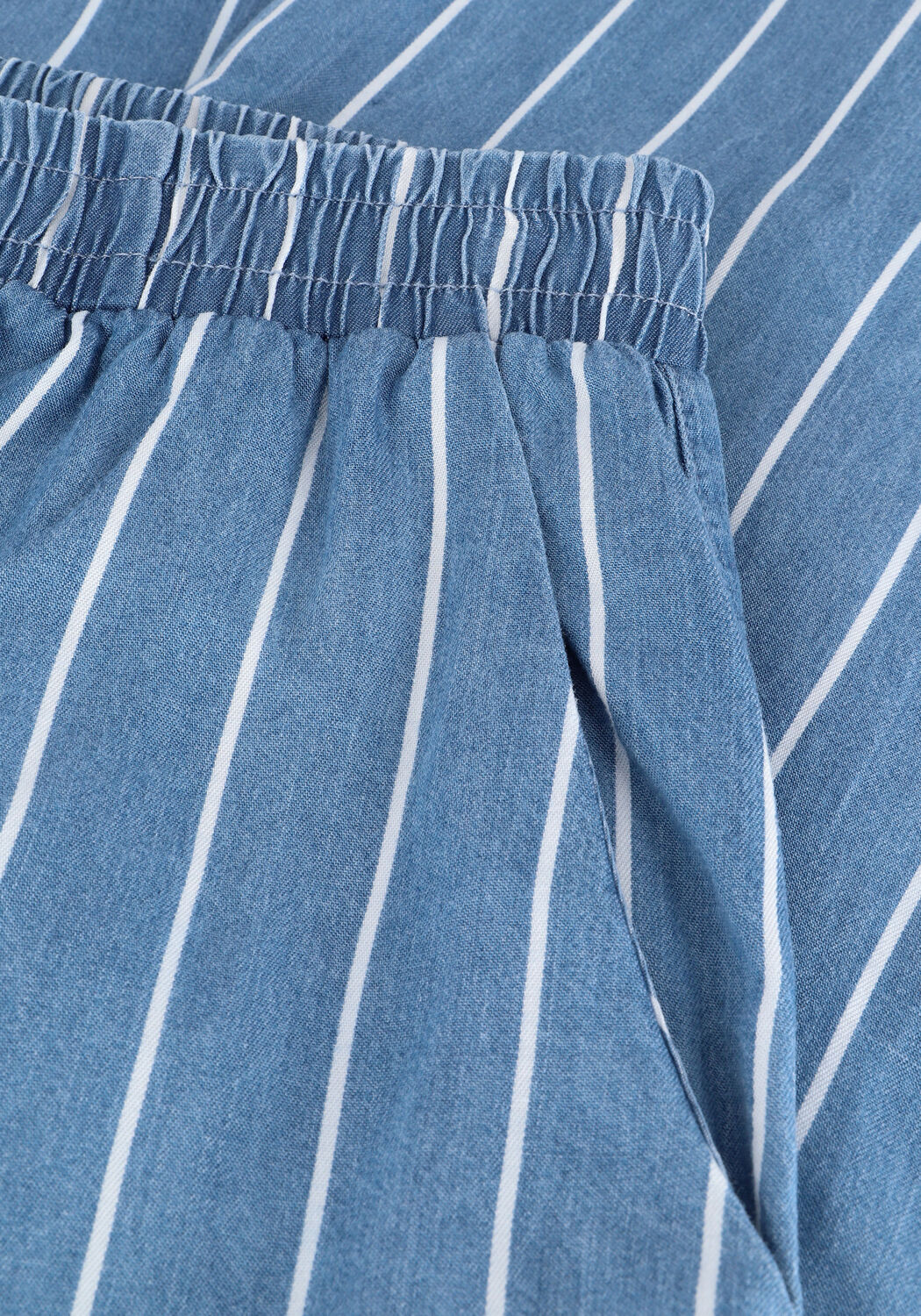 Blauwe LOLLYS LAUNDRY Wijde broek TED - large