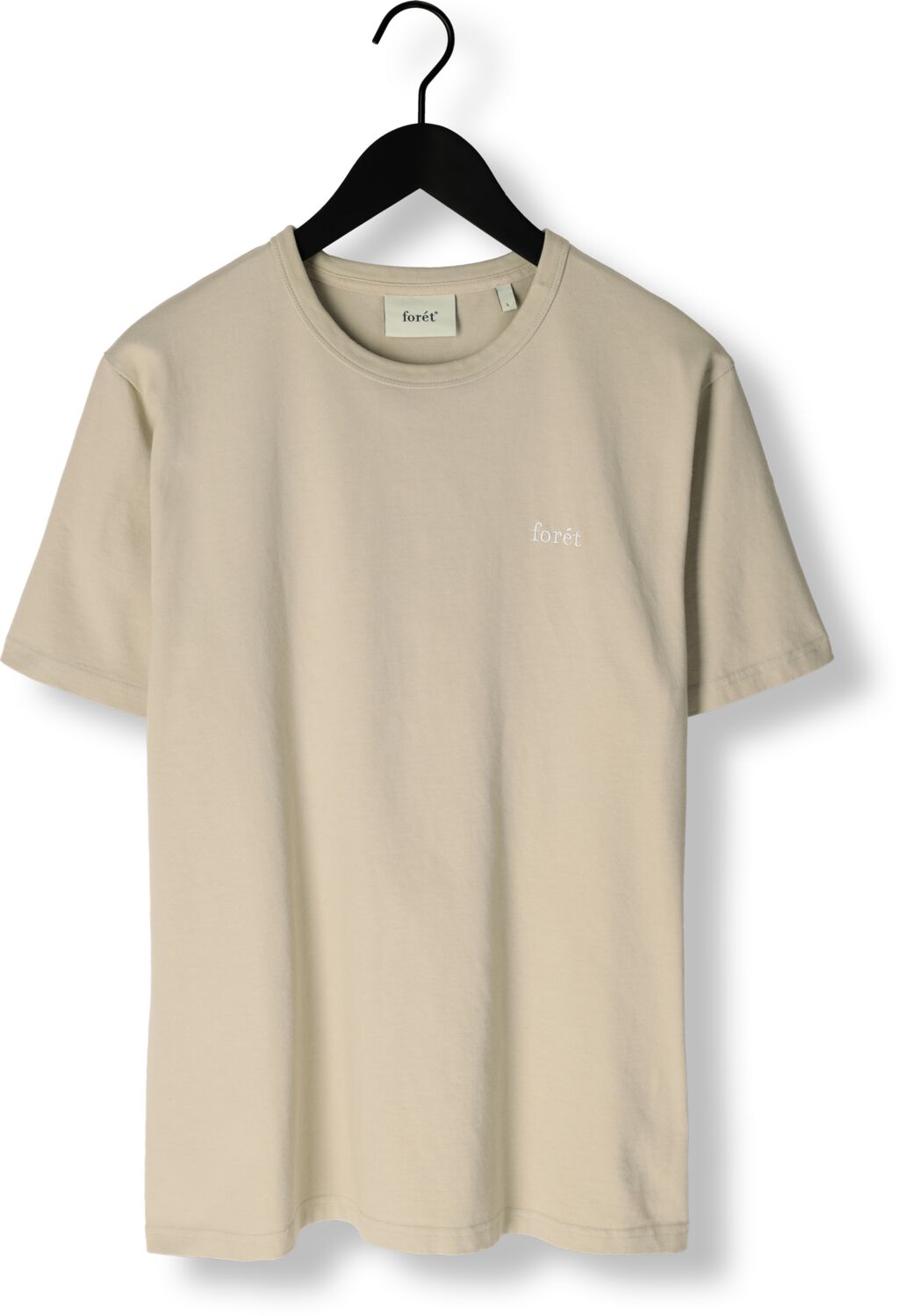 FORÉT Forét Heren Polo's & T-shirts Oak T-shirt Zand