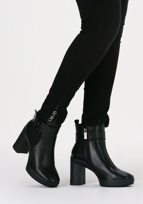 Zwarte LIU JO Enkellaarsjes NOW 12 Zwarte LIU JO Enkellaarsjes NOW 12 - large