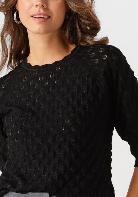 Zwarte OBJECT Top OBJSOLEJMA RE 2/4 PULLOVER - large