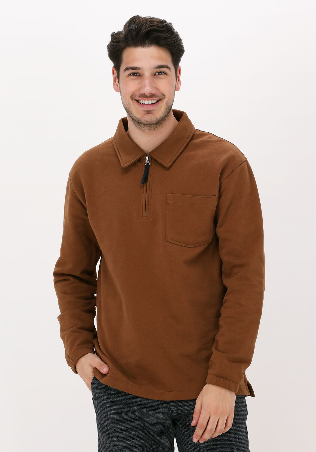 Sweat half zip homme deals