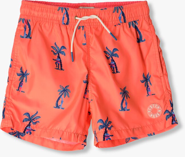 Roze SCOTCH & SODA  SHORT LENGHT ALL-OVER PRINTED SWIM SHORTS - large